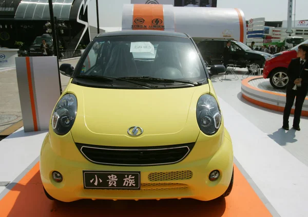 Hongxing Auto Noble Shuanghuan Auto Esposto Durante Auto Shanghai 2007 — Foto Stock