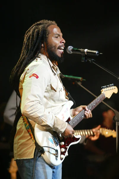 Reggae Super Star Ziggy Marley Performs His China Tour Beijing — Stock Photo, Image