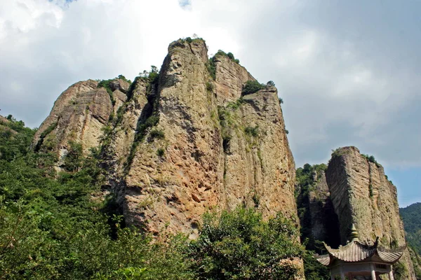 Paisaje Montaña Yandang Punto Sénico Ciudad Wenzhou Este Provincia Chinas —  Fotos de Stock