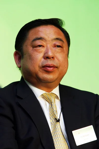 Maoyuan Przewodniczący Saic Shanghai Automotive Industry Corporation Grupa Jest Postrzegany — Zdjęcie stockowe
