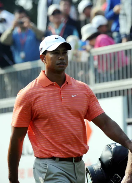 Die Weltweite Nummer Eins Der Golfer Tiger Woods Der Vereinigten — Stockfoto