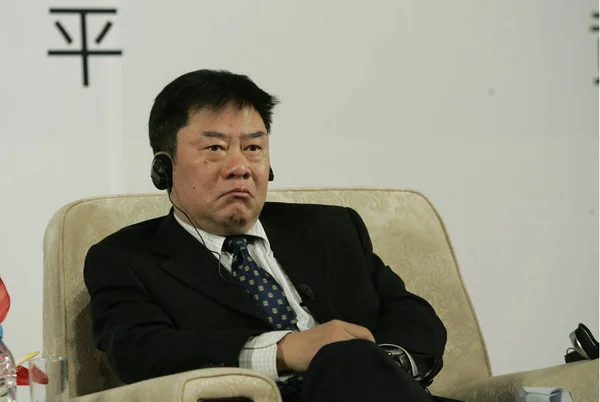 Xie Ping Generaldirektor Der Zentralen Huijin Investmentgesellschaft Wird Während Eines — Stockfoto