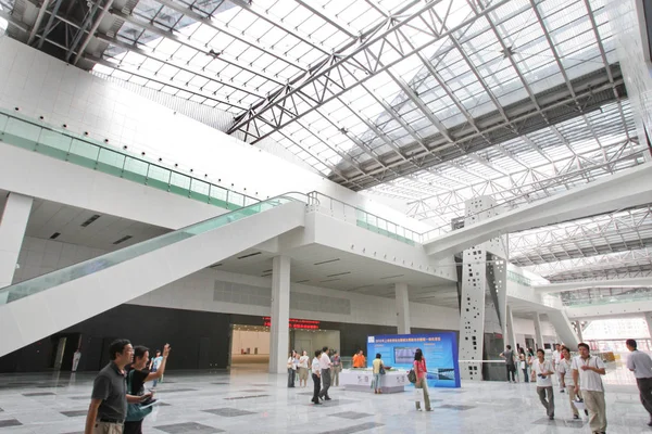 Interior Del Pabellón Temático Para Expo Mundial Shanghai 2010 Shanghai — Foto de Stock