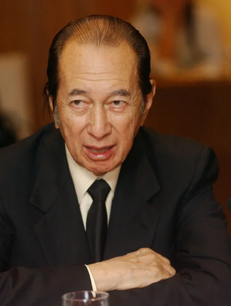 Stanley Hung Sun Presidente Del Grupo Shun Tak Director Shun — Foto de Stock