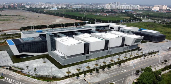 Vista Museu Ningbo Bang Ningbo Leste Província Chinas Zhejiang Setembro — Fotografia de Stock