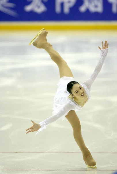 유카리 나카노 북동부 2007 아시아 올림픽 스케이팅 이벤트 162 38의 — 스톡 사진