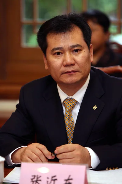 Zhang Jindong Voorzitter Van Suning Appliance Chain Store Group Ltd — Stockfoto