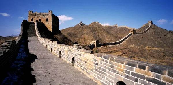 北京の島台万里の長城の風景 — ストック写真