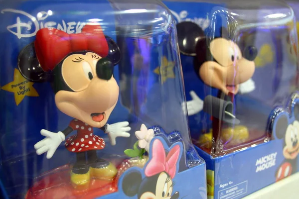 Mickey Minnie Toys Disney Seen Sale Store Shanghai China January — Stock Photo, Image