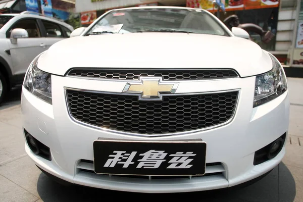 Chevrolet Cruze Shanghai Tarafından Üretilen General Motors Saic Shanghai Automotive — Stok fotoğraf