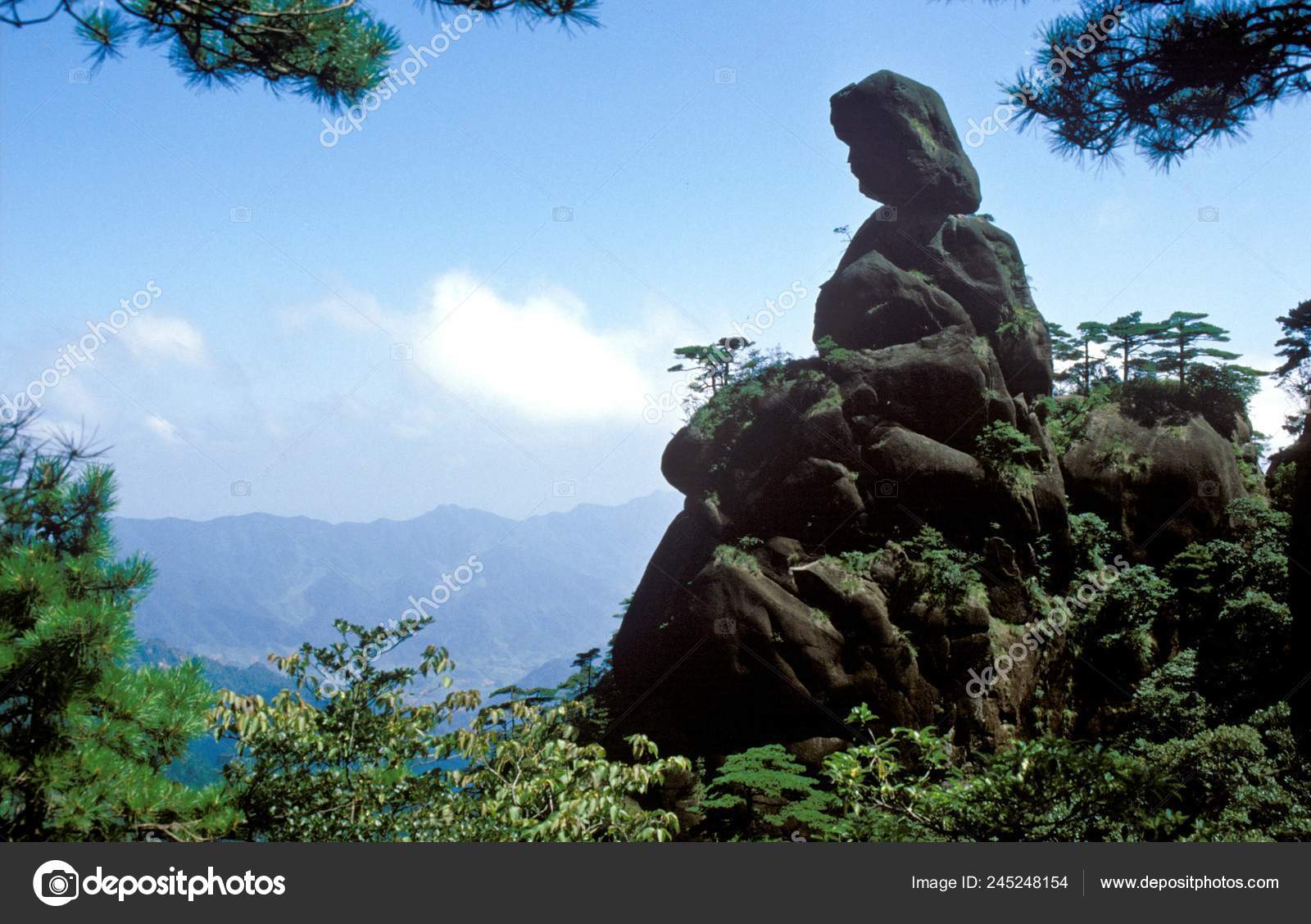 View Sanqing Mountain East Chinas Jiangxi Province — Stock Editorial Photo  © IC Photo #245248154