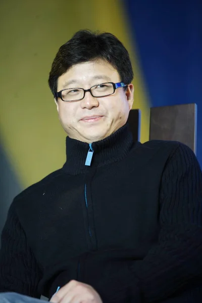William Ding Ding Lei Dyrektor Generalny Dyrektor Neteasewww 163 Com — Zdjęcie stockowe