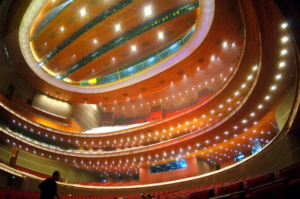 Interior Grande Teatro Nacional Pequim — Fotografia de Stock