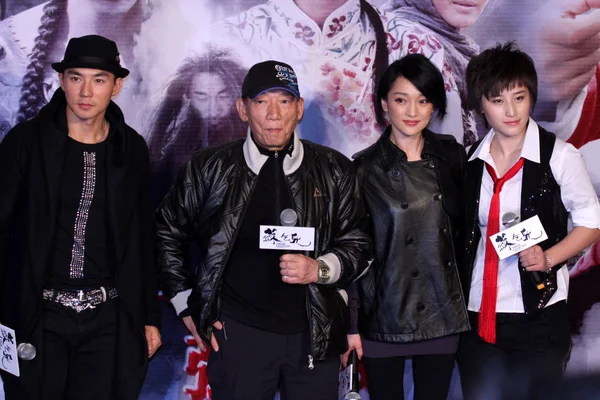 Esquerda Cantor Ator Taiwanês Liu Diretor Cinema Hong Kong Yuen — Fotografia de Stock