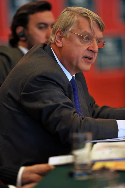 Oltmann Siemens Vicepresidente Del Banco Mundial Presidente Del Consejo Asesor — Foto de Stock