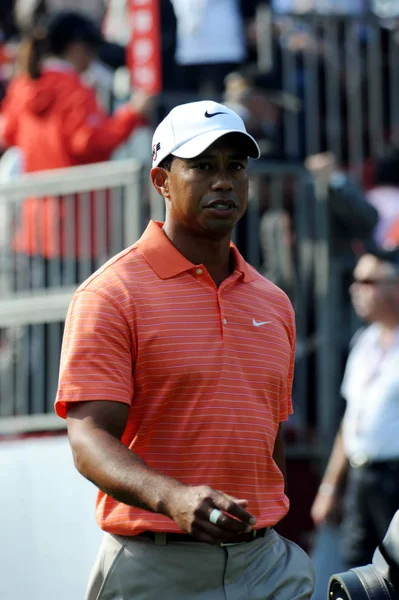 Die Weltweite Nummer Eins Der Golfer Tiger Woods Der Vereinigten — Stockfoto