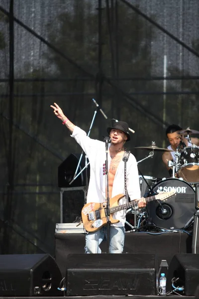 Grupo Rock Japonês Rize Apresenta Durante Festival Pop Pequim Parque — Fotografia de Stock