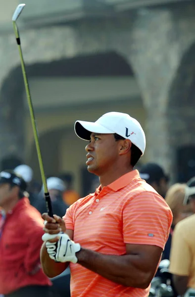 Die Weltweite Nummer Eins Der Golfer Tiger Woods Der Vereinigten — Stockfoto