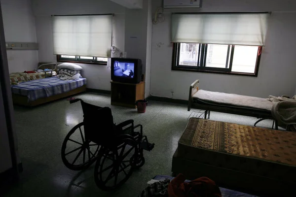 Θέα Ένα Υπνοδωμάτιο Όπου Θύματα Του Κινεζικού Σεισμού Που Έχασαν — Φωτογραφία Αρχείου