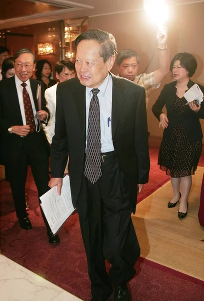 Profesor Yang Chen Ning Yang Zhenning Ganador Del Premio Nobel —  Fotos de Stock