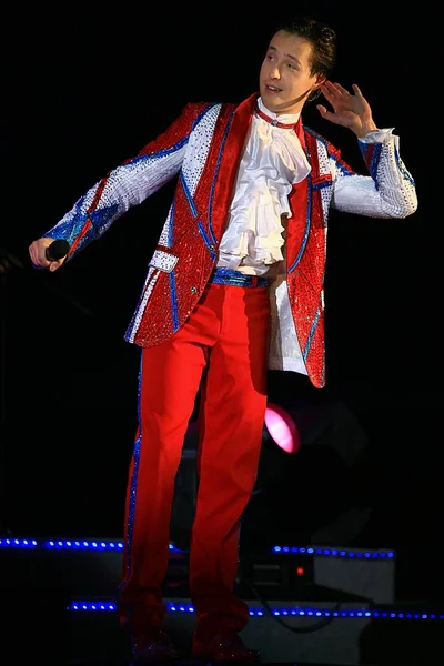 Russian Singer Vitas Performs His Solo Concert Guangzhou South Chinas — Stock Photo, Image