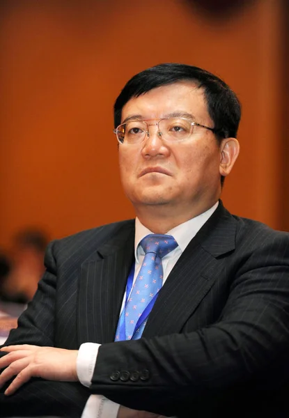 Lejiang Presidente Baosteel Group Visto Durante Cumbre Ceo Fortune China —  Fotos de Stock