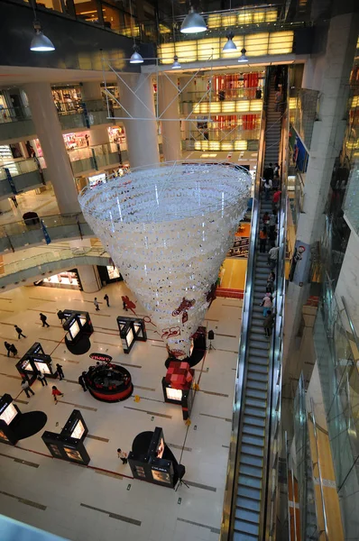 Vista Las Escaleras Mecánicas Más Largas Del Mundo Centro Comercial — Foto de Stock