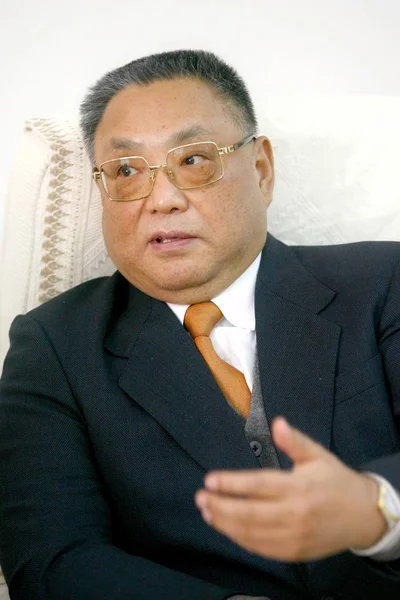 Deng Pufang Syn Teng Siao Pching Předseda China Postižené Osoby — Stock fotografie