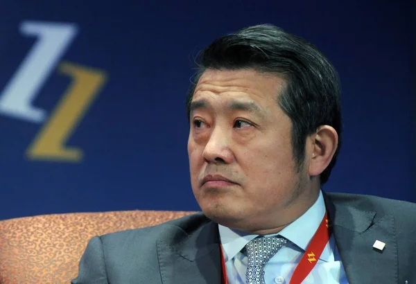 Chen Dongsheng Chairman Ceo Taikang Life Insurance Company Seen 8Th — 图库照片