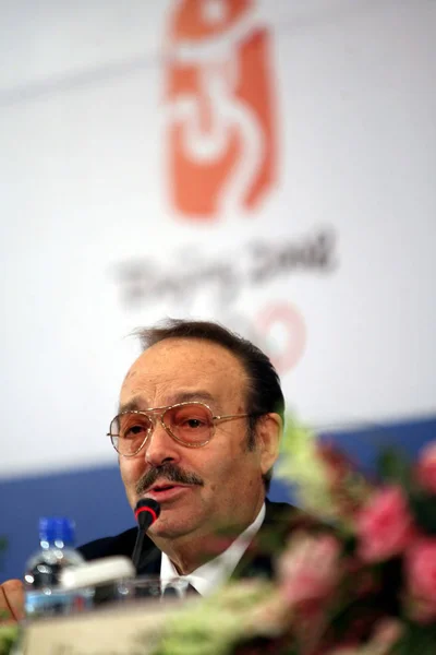Mario Vázquez Rana Miembro Del Coi Comité Olímpico Internacional Presidente — Foto de Stock