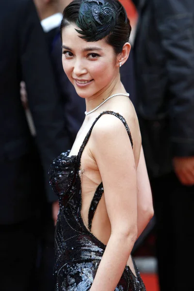 Aktris Cina Bingbing Selama Pemutaran Perdana Film Forbidden Kingdom Beijing — Stok Foto