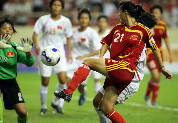 오른쪽 상하이에서 베트남 베트남의 플레이어와 2007 베트남 — 스톡 사진