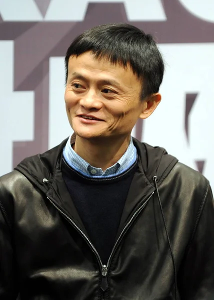 Jack Yun Başkanı Ceo Alibaba Grubu Pekin Bazaar Mens Style — Stok fotoğraf