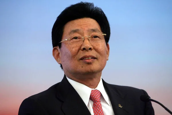 Wei Jiafu Prezident Generální Ředitel Pro Námořní Dopravu Společnost Cosco — Stock fotografie