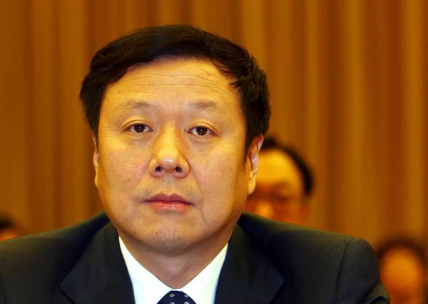 Wang Xiaochu Chairman Ceo China Telecom Conference Beijing November 2007 — Stock Photo, Image