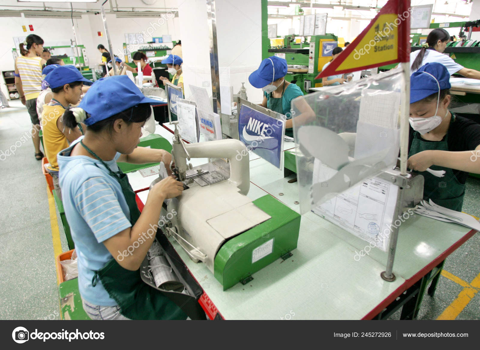 how are nike shoes manufactured
