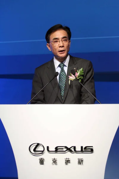 Zeng Lintang Vice Chef För Toyota Motor China Investment Ltd — Stockfoto