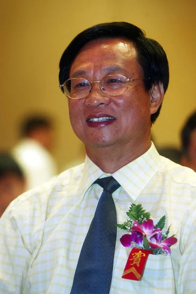 Председатель Китайской Ассоциации Ценных Бумаг Sac Хуан Сянпин Время Шэньчжэньского — стоковое фото