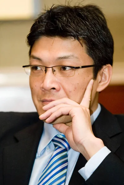 Портрет Хао Генерального Директора Zhaopin Com — стоковое фото