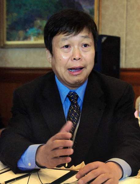 Zhang Chunjiang Allora Presidente China Network Communications Group Corporation Noto — Foto Stock