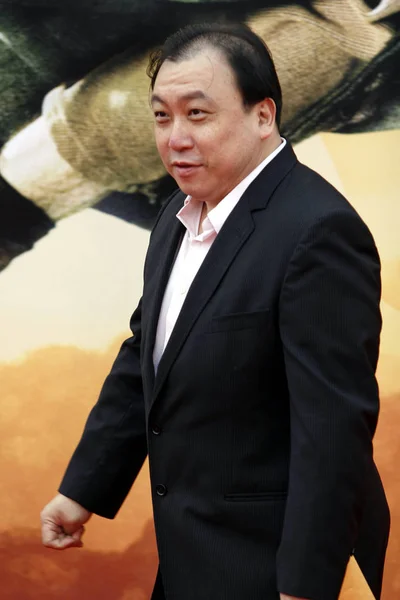 Director Hong Kong Wong Jing Durante Estreno Película Forbidden Kingdom —  Fotos de Stock