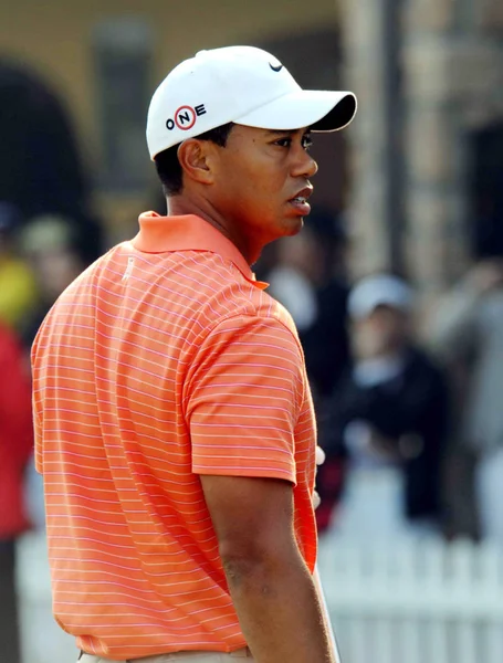 Golfista Numero Uno Del Mondo Tiger Woods Degli Stati Uniti — Foto Stock