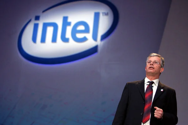 David Perlmutter Ügyvezető Alelnök Intel Corporation Általános Igazgató Ból Intel — Stock Fotó