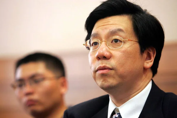 Kaifu Lee Nebo Kai Lee Front Prezident Společnosti Google China — Stock fotografie