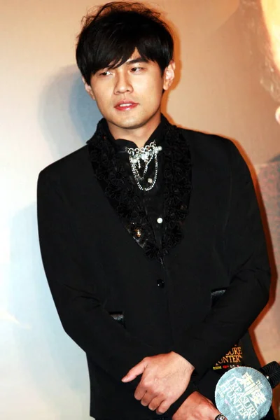 Taiwanesischer Sänger Und Schauspieler Jay Chou Bei Der Premiere Des — Stockfoto