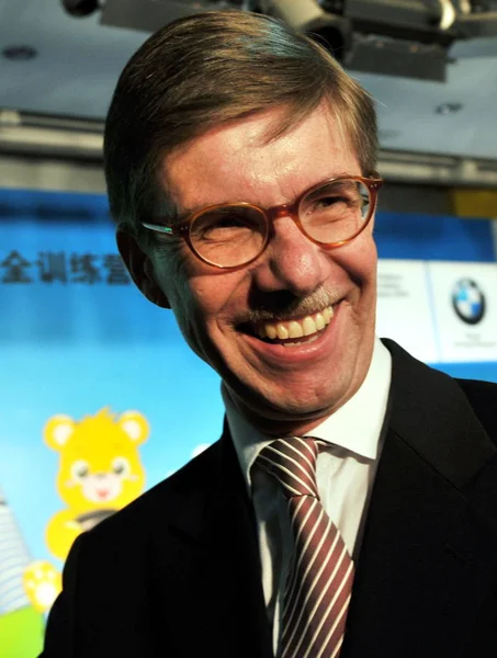 Olaf Kastner President Och För Bmw Briljans Automotive Ses Vid — Stockfoto