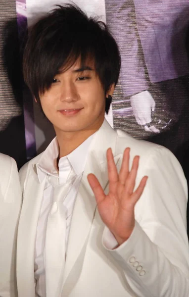 Heo Young Saeng Del Grupo Pop Surcoreano Ss501 Durante Una — Foto de Stock