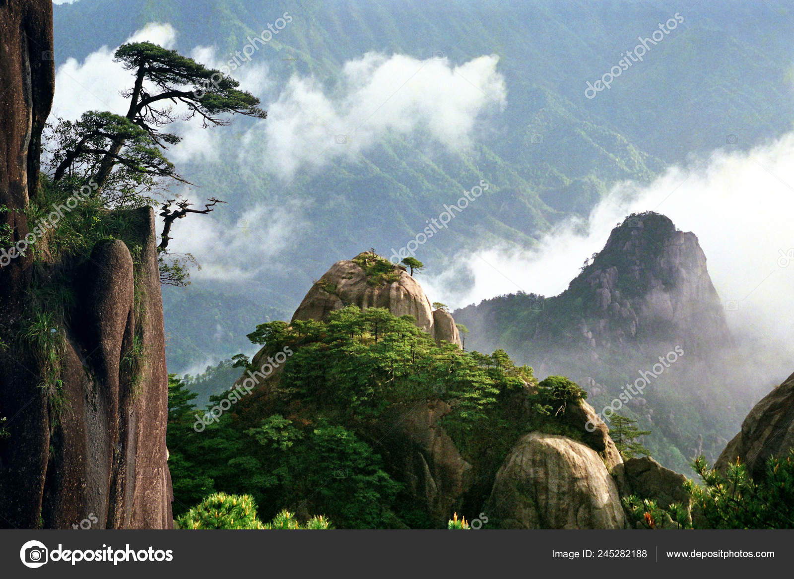 View Sanqing Mountain East Chinas Jiangxi Province — Stock Editorial Photo  © IC Photo #245282188