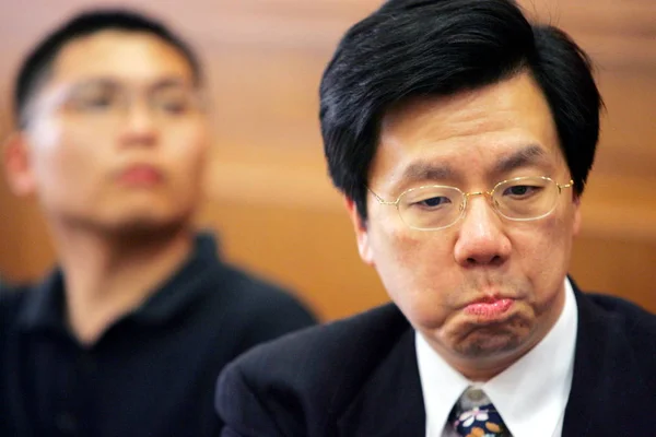 Kaifu Lee Lub Kai Lee Front Prezes Google China Jest — Zdjęcie stockowe