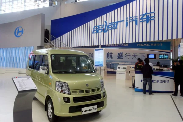 Tekintettel Changhe Landy Microvan Során Auto China 2008 Autó Show — Stock Fotó
